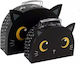 I-Total Black Cat Box for Gift Black 2pcs