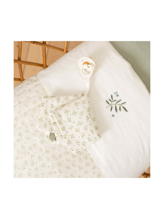 Little Dutch Little Baby Sheet Crib Cotton Whit...