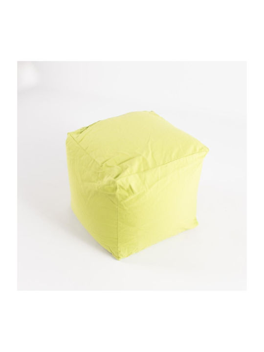 Fotolii Puf Scaun Verde Deschis 45x45x45cm POF-...