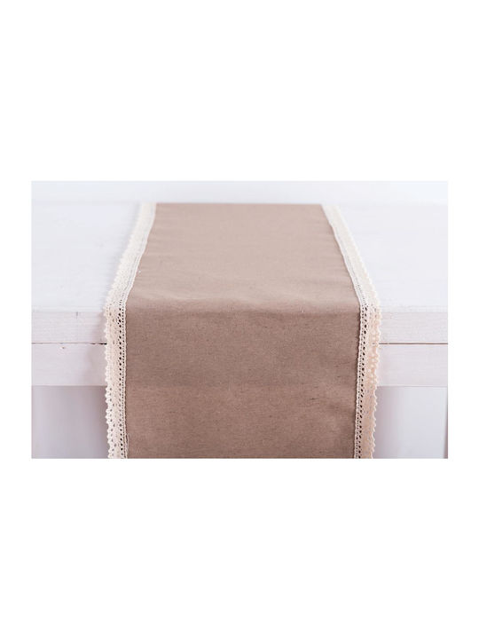 Beauty Home Ράνερ με Δαντέλα Βεραμάν 30x150εκ.