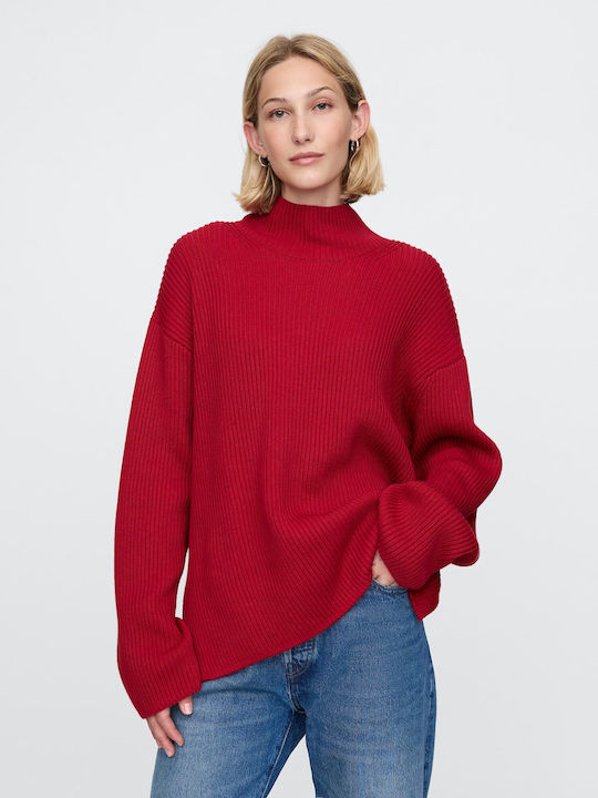 GAP Women's Sweater Cotton Red