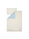 Little Dutch Forest Wonders Set Kids Duvet Cover Single with Pillowcase Light Blue 140x200cm