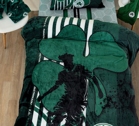 Palamaiki Blanket Panathinaikos Green 160x220cm