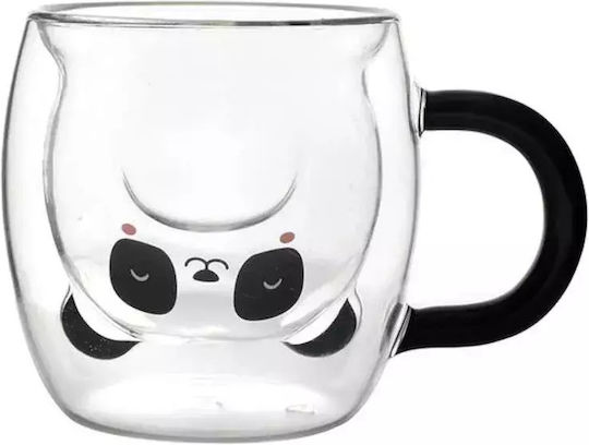 I-Total Cană Sticlă Transparentă 250ml