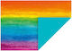 Χαρτόνι 50χ70εκ 300γρ Aqua Rainbow