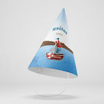 Nautical Name Party Hats 8pcs