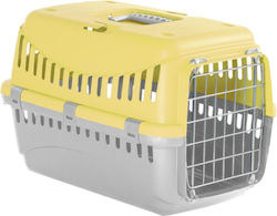 Pet Camelot Dog Transport Cage Yellow Pet Camelot Dog Transport Cage Yellow