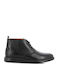 Leder Herrenstiefel Schwarz