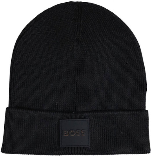 Foxxy Beanie Ανδρικός Σκούφος Πλεκτός σε Μαύρο χρώμα
