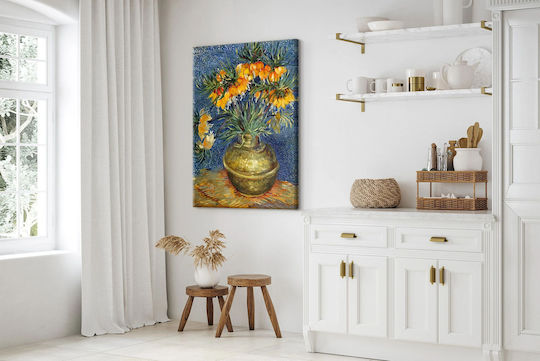 Decowalls Πίνακας Αντίγραφο του Van Gogh σε Καμβά 60x90cm