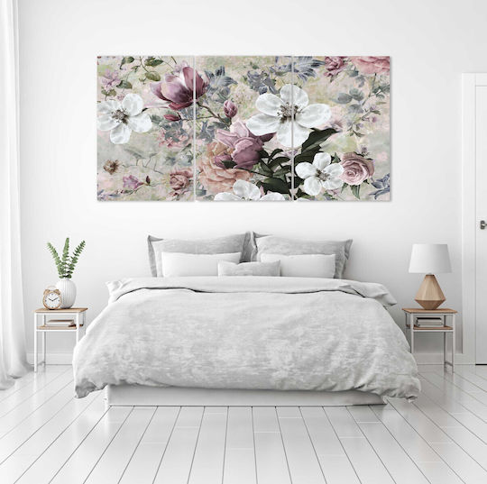 Decowalls Triplu Tablou pe Pânză 60x120cm