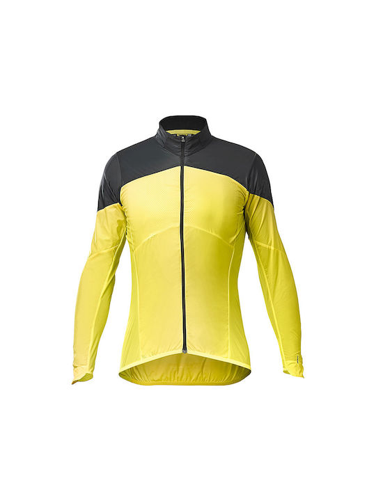 Μπουφαν Mavic Cosmic Wind Sl Μακρυ Μανικι Κιτρινο