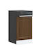 Панел за съдомиялна машина Porto Oak Brown 45x1.5x67 см кафяв