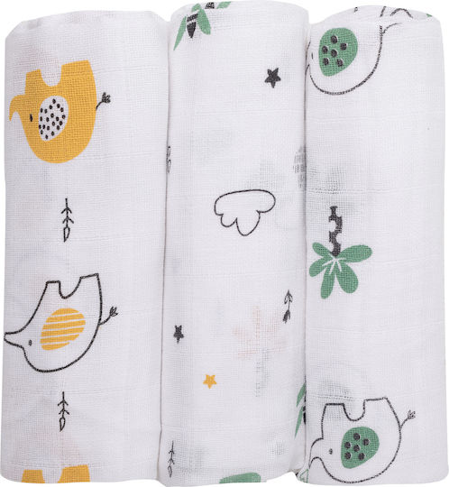 FreeOn Decke Zum Einwickeln 80x80cm 3 Stück FreeOn Decke Zum Einwickeln 80x80cm 3 Stück