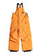 Quiksilver Boogie EQKTP03010-NZJ0 Kids Dungarees for Ski & Snowboard Orange