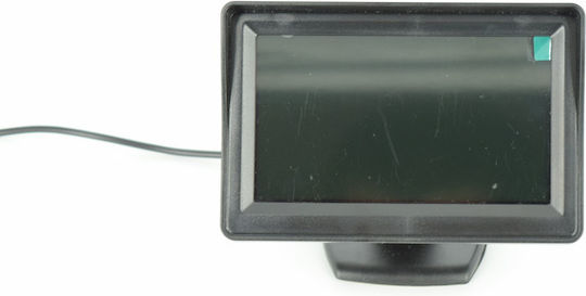 4.3" Idealstore Universal Lcd Rear View Monitor Tft-led Display Pal-ntsc System Dc 12v Power Supply Dimensions 11.5cm X 9cm X 2.5cm Two Video Inputs