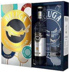 Beluga Noble Vodka 1000ml 40 Percent with Highb...