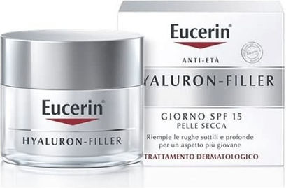 Eucerin Hyaluron-Filler Пълнител Против Стареене Крем за Лице Дневен с SPF15 50мл