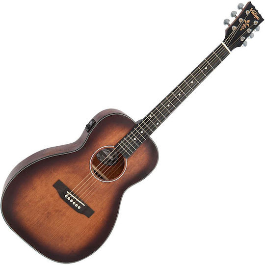 Vintage Semi-Akustik Gitarre Parlour Spruce