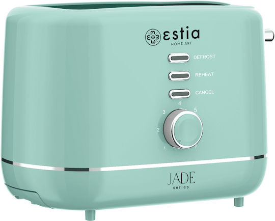 Estia Jade Toaster 2 Slots 850W Green