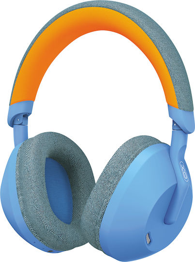 XO BE49 Wireless / Wired Over Ear Headphones with 36 hours of Operation Blue