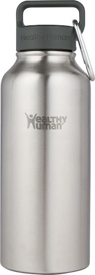Healthy Human Stein Бутилка Термос 620мл Silver Thermos Bottle