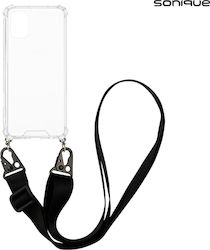 Sonique Strap Umschlag Rückseite Silikon Schwar...