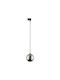 TK Lighting Κρεμαστό Φωτιστικό Μαύρο Ράγα με Ντουί G9 120x120εκ.