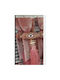 Eurolamp Suspendata Amulet Ochi Roz din Material textil 1buc