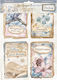 Set aus 6 Decoupage-Reispapieren Stamperia 21x29cm A4 Create Happiness Dewdrops