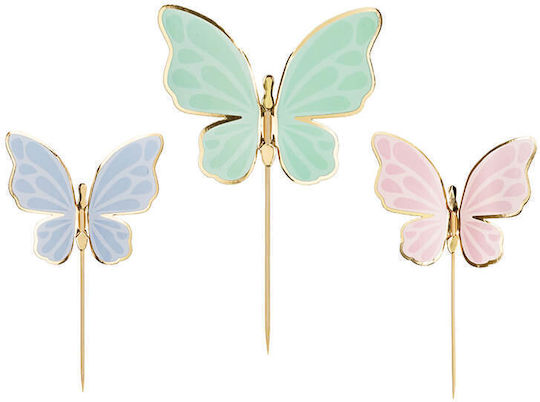 PartyDeco Decorative Cake Topper Sticks 9 Pieces