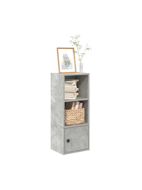 Shelf Floor Grey Concrete 31x24x77cm