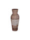 Inart Διακοσμητικό Βάζο Rattan Valeni Braun 40x40x100cm 1Stück