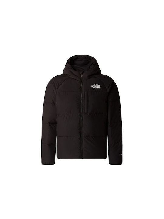 Kids' Sports Jacket with Lining & Hood Black North Down