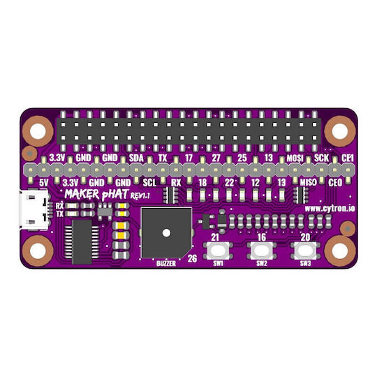 Maker pHAT: Simplifying Raspberry Pi for {Education} Εκπαιδευτικά Kit