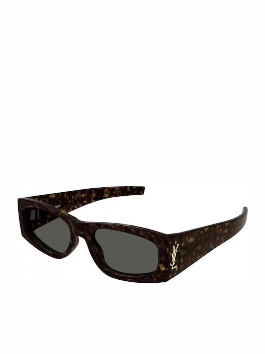Ysl Unisex Ochelari de soare cu Maro Tortoise C...