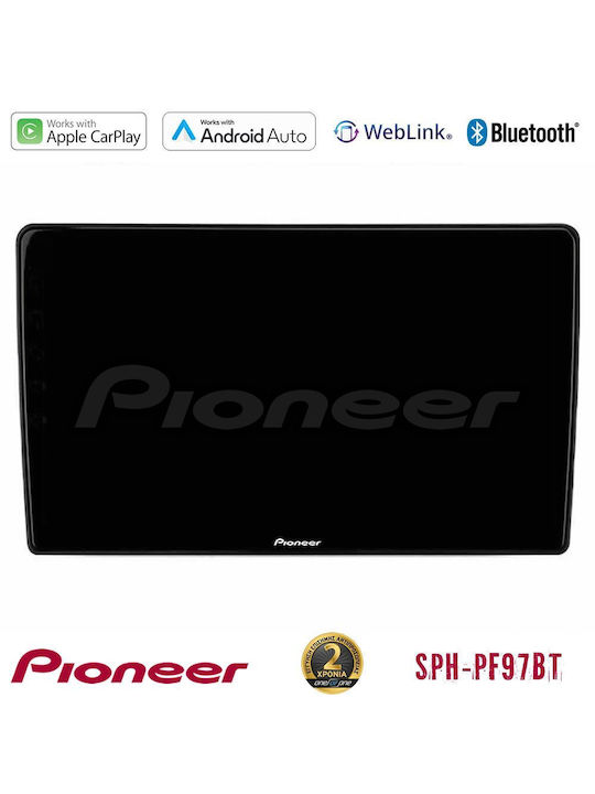 Pioneer Sistem Audio Auto pentru Alfa Romeo Brera / Păianjen 2004-2011 (Bluetooth/USB/WiFi/GPS/Apple-Carplay/Android-Auto) cu Ecran Tactil 9"