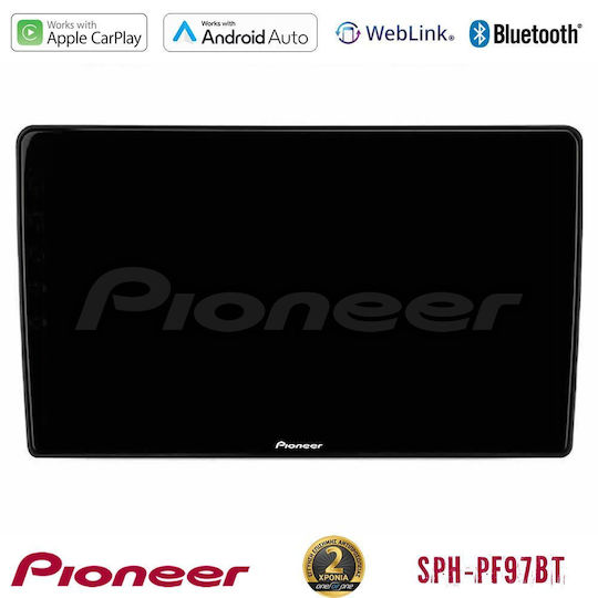 Pioneer Auto-Audiosystem für Alfa Romeo Brera / Spinne 2004-2011 (Bluetooth/USB/WiFi/GPS/Apple-Carplay/Android-Auto) mit Touchscreen 9"