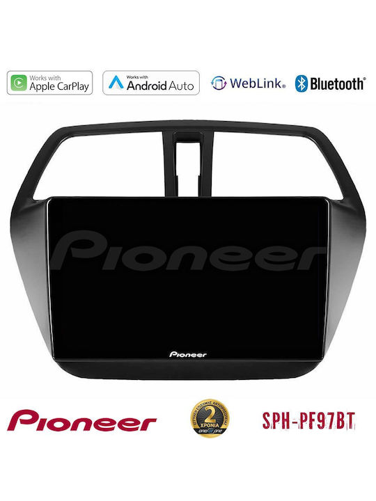 Pioneer Sistem Audio Auto pentru Suzuki SX4 S-Cross 2013 – 2020 (Bluetooth/USB/WiFi/GPS/Apple-Carplay/Android-Auto) cu Ecran Tactil 9"