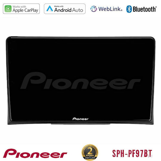 Pioneer Автомобилна Аудио Система (Блутут/USB/WiFi/GPS/Apple-Carplay/Android-Auto) с Тъчскрийн 9"