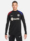 FC Barcelona Dri-FIT Strike Dri-Fit Αθλητικό T-shirt Μαύρο