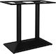 Pakketo Soutenir Metallic Table Stand Black Table 40x70x72cm