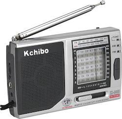 KK9803 Taschen Radio mit Batterie Silber
