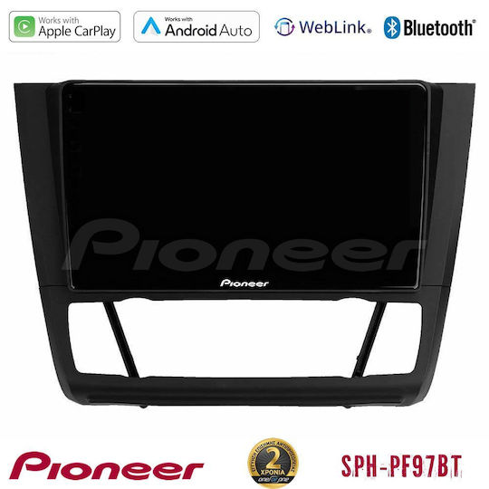 Sistem Audio Auto pentru BMW E81 / E82 / E87 2007-2011 cu A/C (Bluetooth/USB/WiFi/GPS/Apple-Carplay/Android-Auto) cu Ecran Tactil 9"
