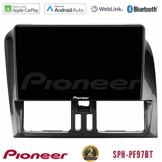Pioneer Car Audio System for Volvo XC 60 2009-2012 (Bluetooth/USB/WiFi/GPS/Apple-Carplay/Android-Auto) with Touch Screen 9"