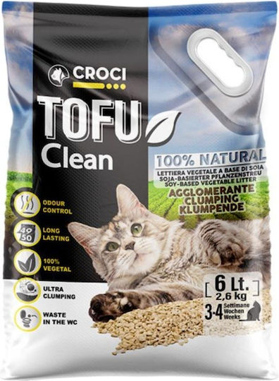 Croci Clean Άμμος Γάτας Tofu 9kg / 20lt