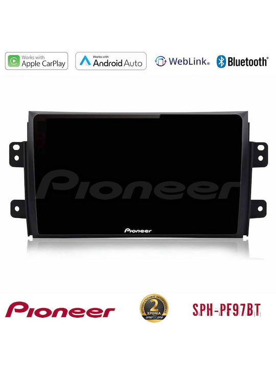 Pioneer Car Audio System for Fiat Sedici Suzuki SX4 2005-2013 (Bluetooth/USB/WiFi/GPS/Apple-Carplay/Android-Auto) with Touch Screen 9"