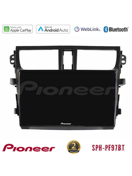 Pioneer Auto-Audiosystem für Suzuki Celerio 2014-2020 (Bluetooth/USB/WiFi/GPS/Apple-Carplay/Android-Auto) mit Touchscreen 9"