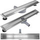 Linear Drainage Rea Neox Pro Nickel Brush 70