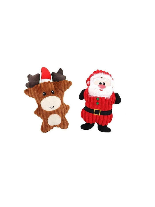 Λούτρινο Παιχνίδι Σκύλου Pet Interest Cuddly Toys Christmas Spirit 19cm